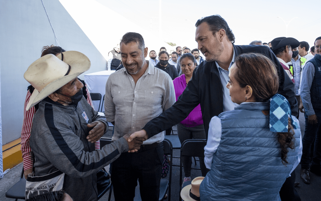 Entrega Mauricio Kuri Distribuidor Vial Santa Bárbara - Coroneo - La Lupa