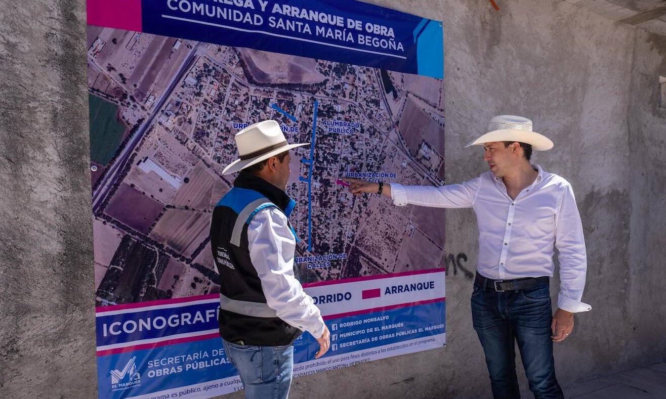 Rodrigo Monsalvo inicia y entrega obras por más de 36 mdp en El Marqués ...